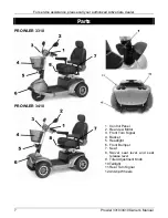 Предварительный просмотр 8 страницы Active Care Medical Prowler 3310 Owner'S Manual