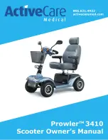 Active Care Medical Prowler 3410 Owner'S Manual preview