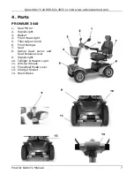 Предварительный просмотр 8 страницы Active Care Medical Prowler 3410 Owner'S Manual