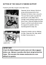 Preview for 6 page of Active Design Chailey Standing Support Fitting And Operating Instructions