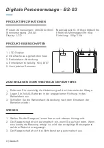 Предварительный просмотр 4 страницы Active Era BS-03 Instruction Manual