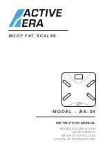 Active Era BS-04 Instruction Manual preview