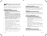 Предварительный просмотр 7 страницы Active Era PT-05BU Instruction Manual