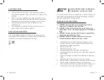 Предварительный просмотр 11 страницы Active Era PT-05BU Instruction Manual