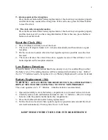 Preview for 8 page of Active forever NMQ Instructions Manual