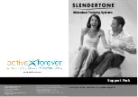 Active forever Slendertone Manual preview