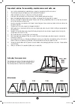 Preview for 2 page of active fun Eagle TP881P Instructions For Assembly, Maintenance And Safe Use