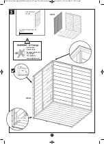 Preview for 7 page of active fun TP Town House TP352 Instructions For Assembly Maintenance And Use