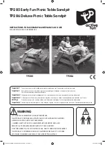 Предварительный просмотр 1 страницы active fun TP285 Instructions For Assembly Maintenance And Use