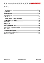 Preview for 2 page of Active Silicon AS-CAM-10LHD-A Technical Reference Manual