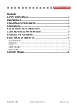 Предварительный просмотр 2 страницы Active Silicon AS-CAM-23IP4K-A Technical Reference Manual