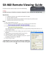 Active Vision SX-460 Manual предпросмотр