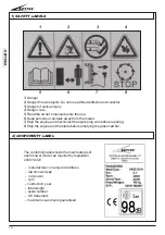 Preview for 14 page of Active 5000 B Safety And Operation Instruction