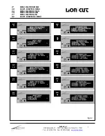 Preview for 7 page of Active Lion Cut Operation And Maintenance Manual