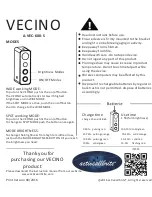 Preview for 2 page of Activeallbrite VECINO A-VEC-600-S Quick Start Manual