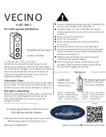 Preview for 4 page of Activeallbrite VECINO A-VEC-600-S Quick Start Manual