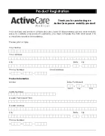 Preview for 23 page of activecare medical Medalist 450 Owner'S Manual