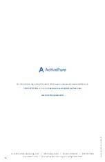 Preview for 16 page of ActivePure A1024F Manual