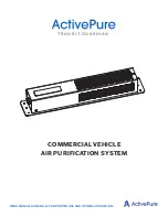 ActivePure TRANSIT GUARDIAN B101A Manual preview