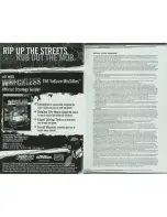 Предварительный просмотр 10 страницы Activision WRECKLESS THE YAKUZA MISSIONS Manual