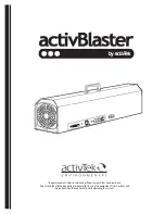 activTek activBlaster Quick Start Manual предпросмотр