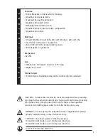 Preview for 3 page of activTek EAGLE 5000 Owner'S Manual