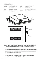 Предварительный просмотр 4 страницы activTek PURECLOUD Owner'S Manual