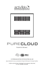 Предварительный просмотр 9 страницы activTek PURECLOUD Owner'S Manual