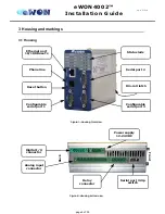 Предварительный просмотр 8 страницы ACT'L eWON4002 Installation Manual