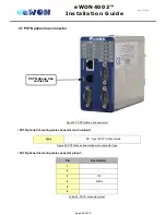 Предварительный просмотр 38 страницы ACT'L eWON4002 Installation Manual