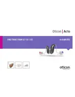 Preview for 1 page of Acto Oticon Instructions For Use Manual