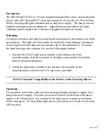 Preview for 2 page of ACTON TS-425 Instructions For Mounting