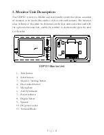 Предварительный просмотр 2 страницы ACTOP VDP311 User Manual