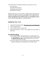 Preview for 11 page of Actron AutoScanner OBD II Scan Tool CP9575 User Manual