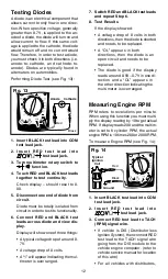 Preview for 12 page of Actron AutoTroubleShooter Operating Instructions Manual