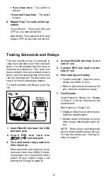 Preview for 15 page of Actron AutoTroubleShooter Operating Instructions Manual