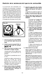 Preview for 62 page of Actron AutoTroubleShooter Operating Instructions Manual