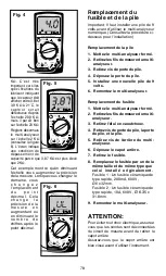 Preview for 78 page of Actron AutoTroubleShooter Operating Instructions Manual