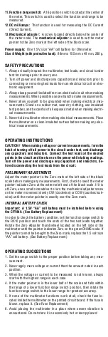 Preview for 2 page of Actron CP7849 User Manual