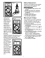 Предварительный просмотр 7 страницы Actron Digital Multimeter CP7676 Operating Instructions Manual