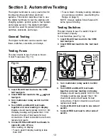 Предварительный просмотр 13 страницы Actron Digital Multimeter CP7676 Operating Instructions Manual