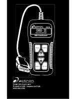 Preview for 39 page of Actron OBD II AutoScanner CP9135 Instructions Manual