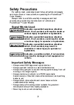 Preview for 2 page of Actron OBD II PocketScan Code Reader CP9125 Operation User'S Manual