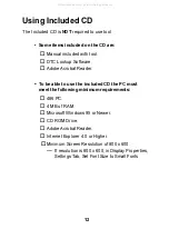 Preview for 12 page of Actron OBD II PocketScan Code Reader CP9125 Operation User'S Manual