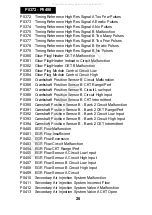 Preview for 26 page of Actron OBD II PocketScan Code Reader CP9125 Operation User'S Manual