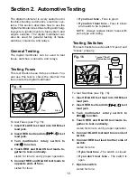 Preview for 13 page of Actron SunPro CP7678 Operating Instructions Manual