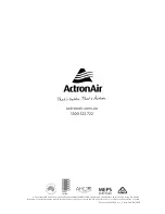 Preview for 40 page of ActronAir Classic 2 EAA130S Installation And Commissioning Manual