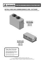 Preview for 1 page of ActronAir CRQ2-14AS Installation And Commissioning Manual