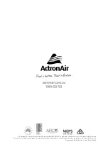 Предварительный просмотр 16 страницы ActronAir Easyconnect WRE-026AS Installation And Setup Manual