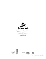 Предварительный просмотр 20 страницы ActronAir ERQ2-16AS Installation And Commisioning Manual